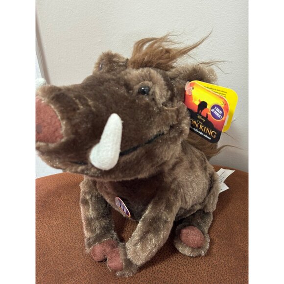 NEW Disney's THE LION KING 2019 PUMBA plush 7" no sound - please read!!!!!!! - Picture 2 of 10